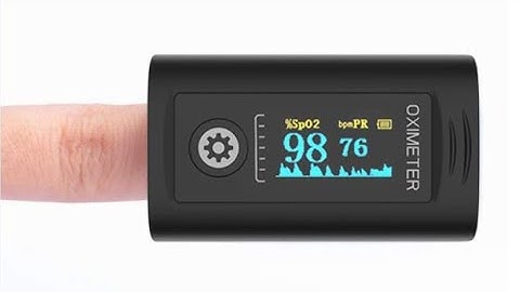 Hesley Pulse Oximeter Fingertip, Oxygen Saturation Monitor with Plethysmograph and Perfusion Index