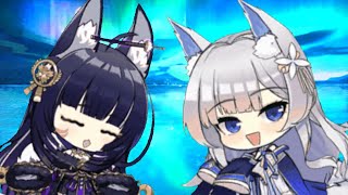 Kitsune Ears - Musashi & Shinano (Rub Lines) | Azur Lane アズールレーン