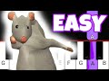Rat Dance Meme EASY Piano Tutorial