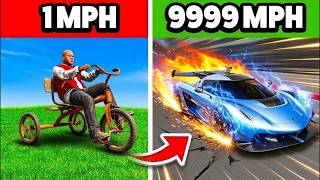 Upgrading Slowest To Fastest Cars In GTA 5