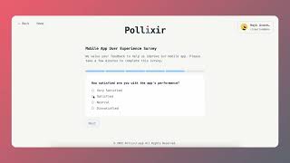 Pollixir - From Prompt to Poll: Surveys Made Easy