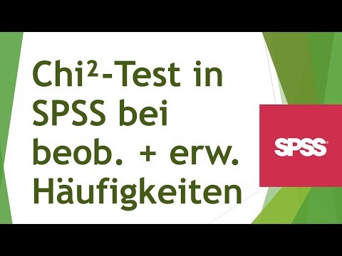 Chi-Quadrat-Unabhängigkeitstest in SPSS