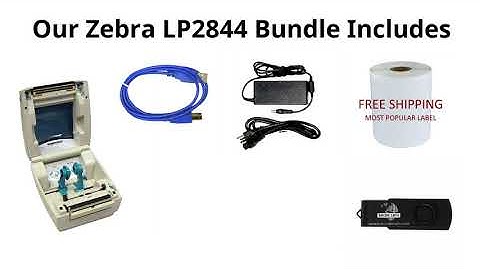 Zebra LP2844 Bundle