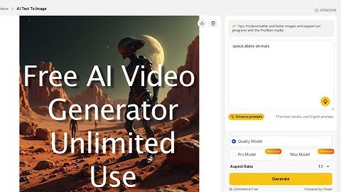 AI Video Generator Free Unlimited use - Vheer Demo