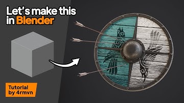 "Making a 3D Viking Shield in Blender"