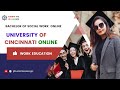 Bachelor of social work  university of cincinnati online  work education