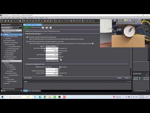 Omron Sysmac Studio Servomotor Autotune #plc #programming