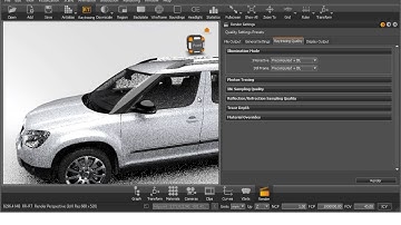VRED PRO Rendering Raytracing Precomputed IBL