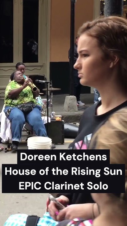 Doreen Ketchens House Of The Rising Sun EPIC CLARINET SOLO 🎶: Doreen Ketchens Plays House of Rising Sun #shorts