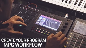 AKAI MPC LIVE 2 FULL WORKFLOW Guide / CREATE YOUR PROGRAMS / Start from a loop, Arrange and Perform