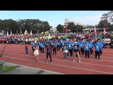 2013豐原高中45周年校慶104班進場表演