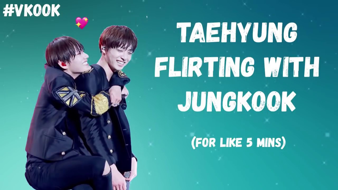 Taehyung Flirting With Jungkook For Like 5 Minutes