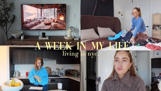 living alone in nyc: episode 1 (resetting, catching up, shopping, etc.)