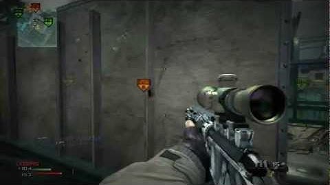 MW3 | QUICK SCOPE WALL BANG HITMARKER FAIL