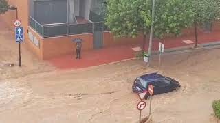Part 2 #Floods in #Espinardo, #Murcia, #Spain. #September the 12th, 2019. #Main #Steet.