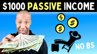 5 Passive Income Ideas (that earn $1000  per month)