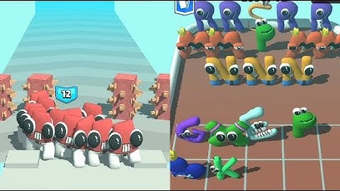 Merge Alphabet Lore Run Max Level Gameplay