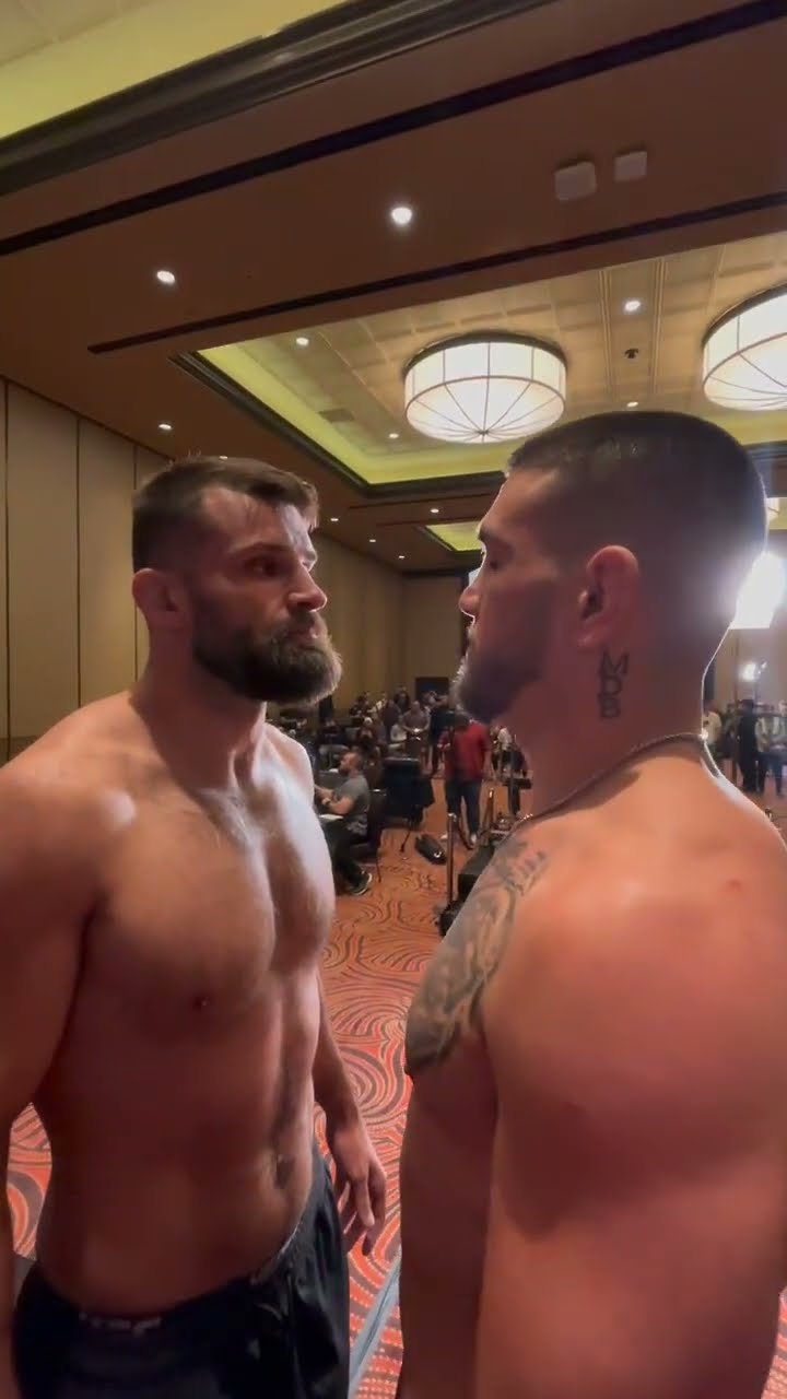 this fight is about to be a BANGER ? #UFCVegas103
