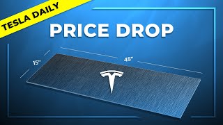 Tesla Solar Roof Price Drop, Delivery Record, LFP Model 3