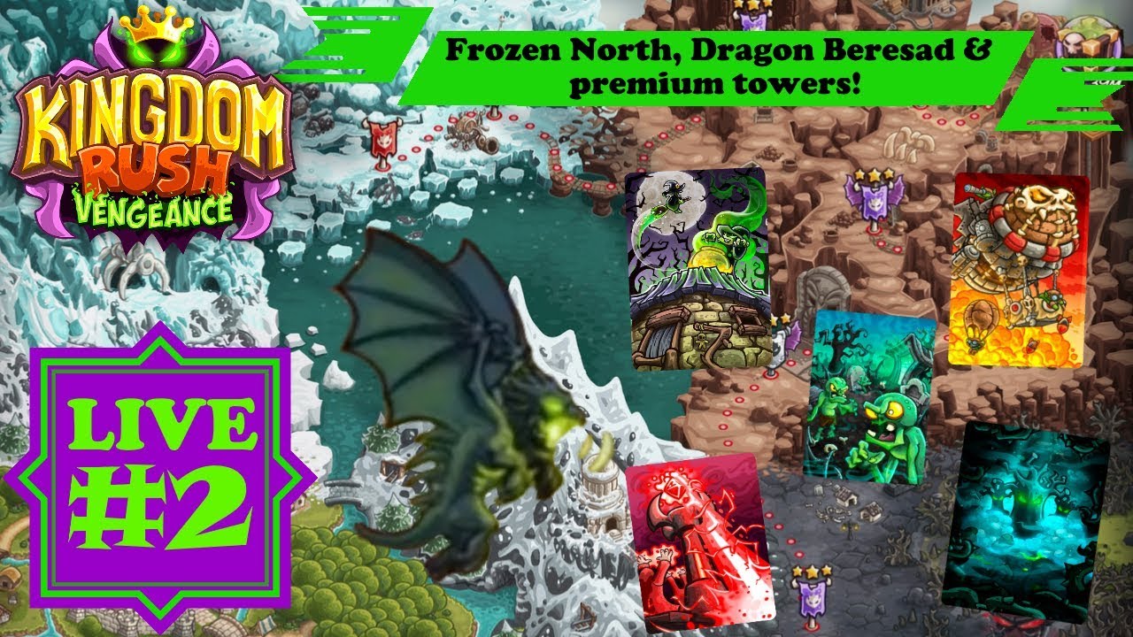Kingdom Rush Vengeance Veteran Live 2 Frozen North
