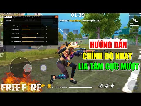 Free Fire | Hướng Dẫn Chỉnh Độ Nhạy Siêu Chuẩn, Lia Tâm Cực Mượt | Lão Gió