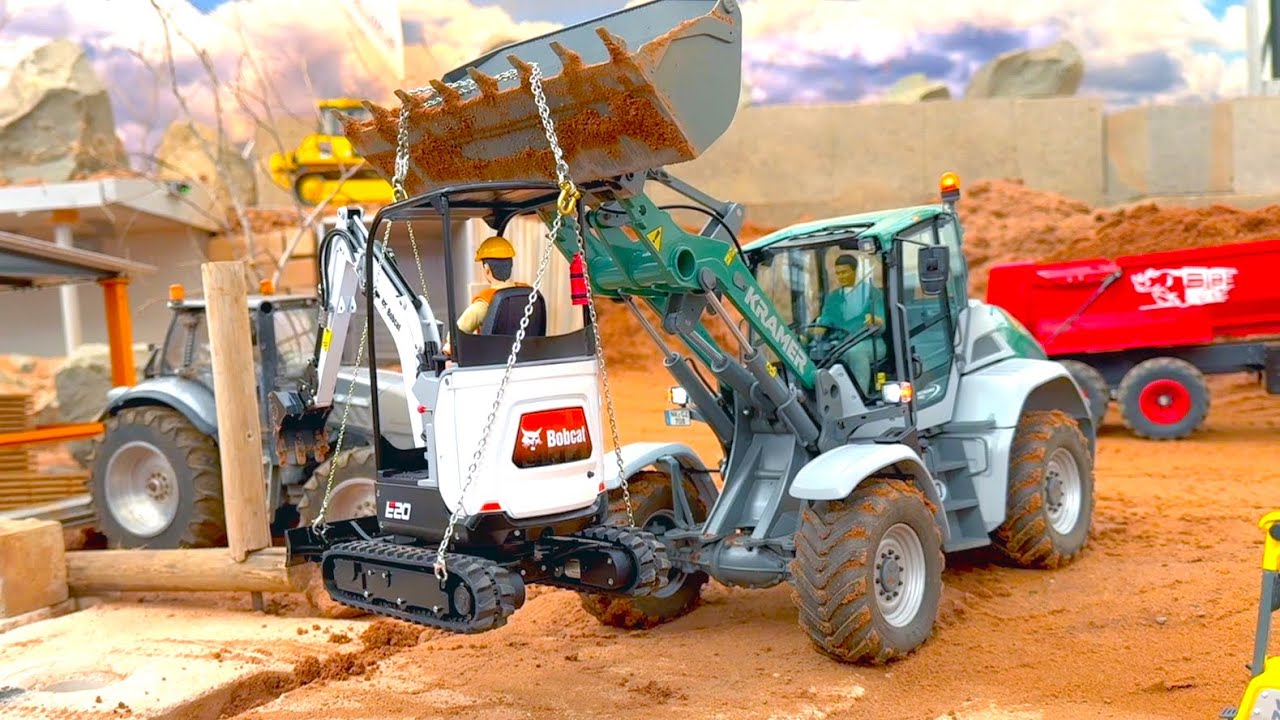 BEST OF 2024 CONSTRUCTION-WORLD, KRAMER WHEEL LOADER, BOBCAT MINI DIGGER, MB SK, FENDT 1050, TEREX
