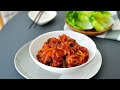 밥도둑 쭈꾸미 삼겹살, 주꾸미볶음 만들기(Stir-fried short arm octopus Pork Belly,꼬마츄츄)