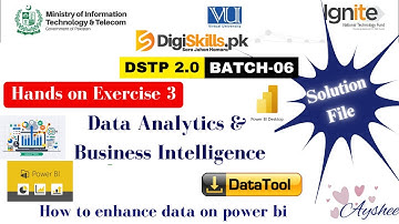 dstp 2.0 batch 06 data analytics and business Intelligence exercise 3 2023|data analytics exercise 3