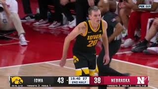 Payton Sandfort Highlights Vs. Nebraska Iowa Basketball 03092025