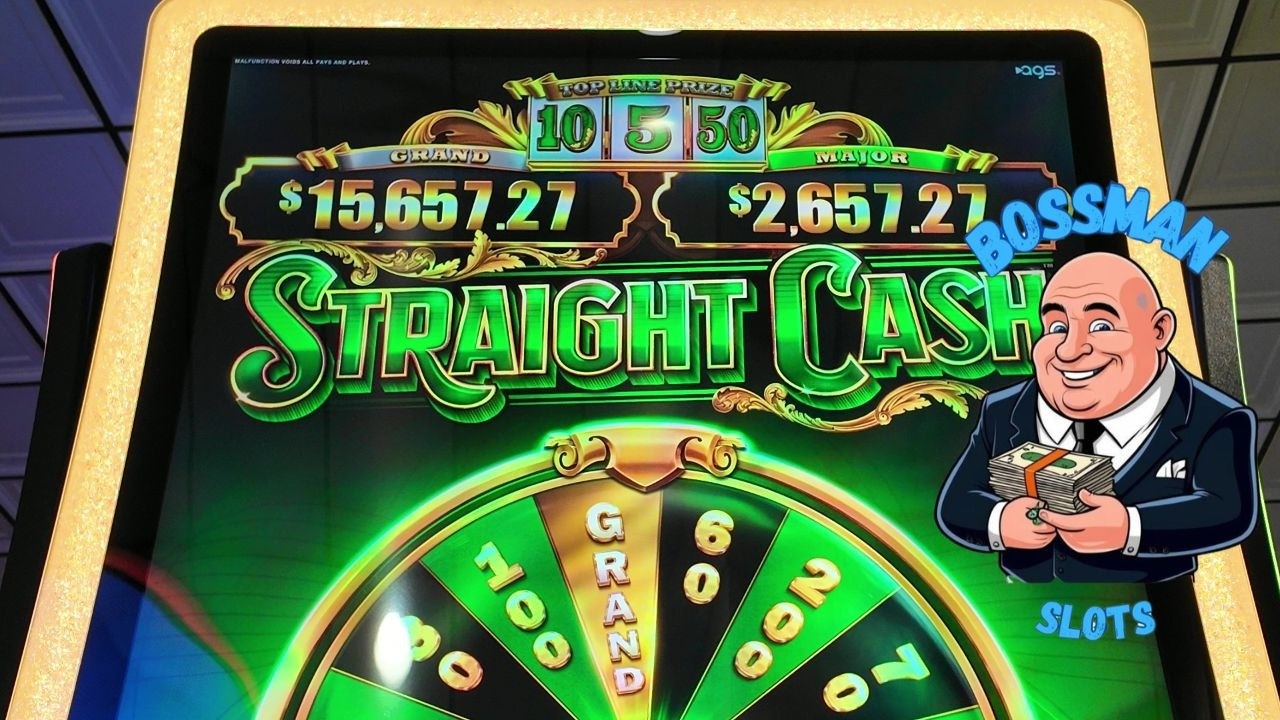 Wheel Spins & Big Wins on Straight Cash Slot!