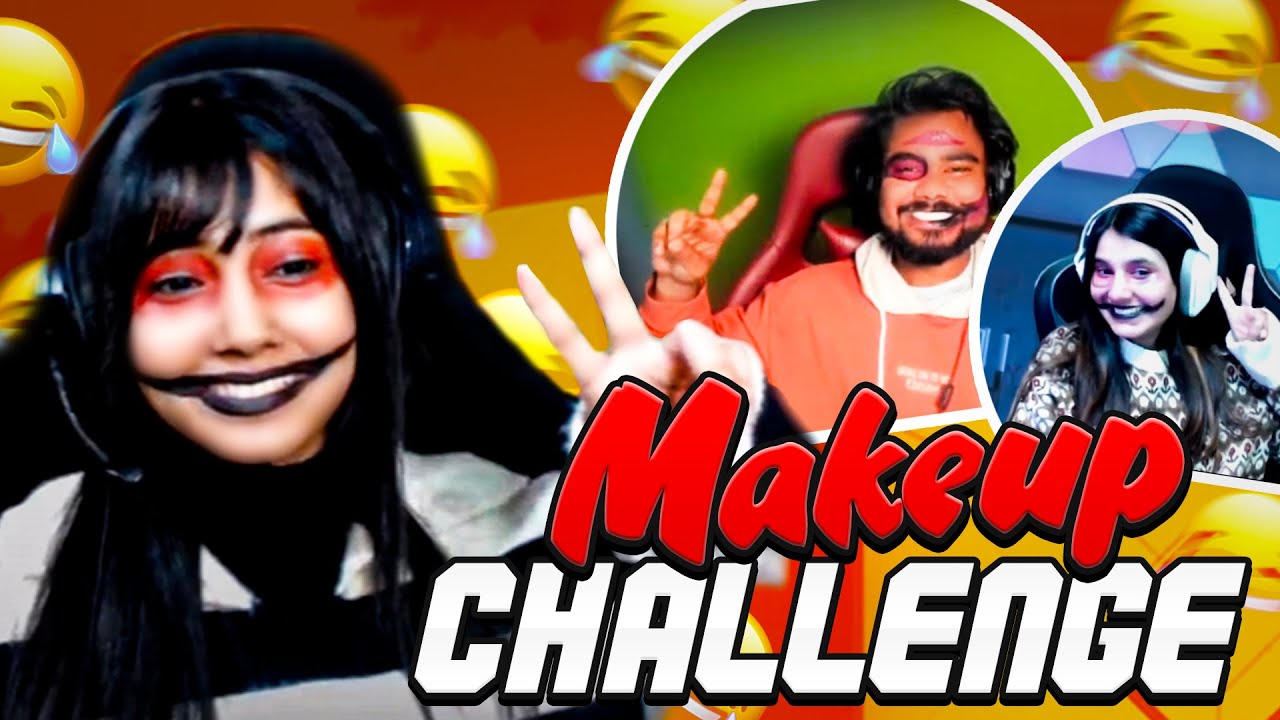 Funny Makeup Challenge in BGMI