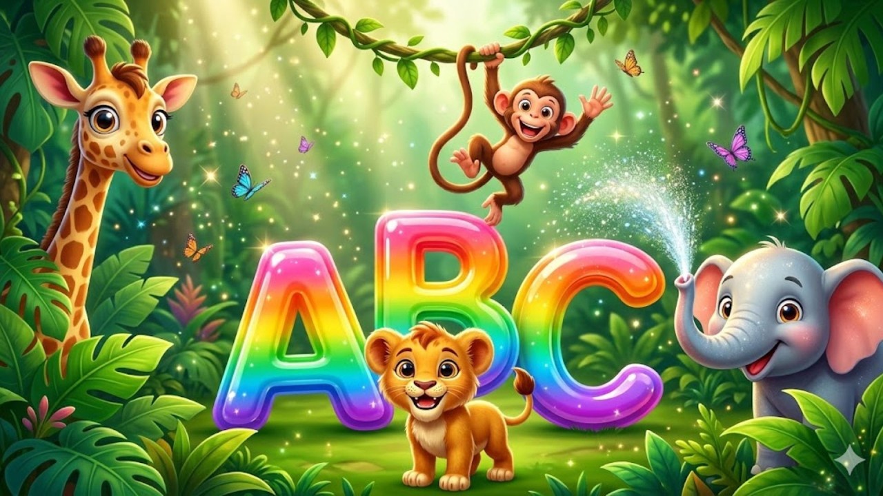 ABC ANIMAL SONG 🐾Learn Animals A–Z 🐾