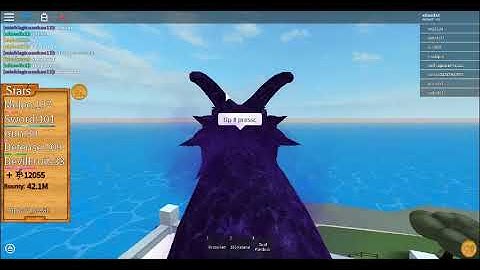 How to use Doku doku no mi in (alpha steve