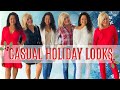 Casual Holiday Outfits for Women Over 40 | Holiday Outfit Ideas for Mature Women