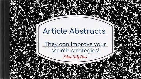 Article Abstracts Active Learning