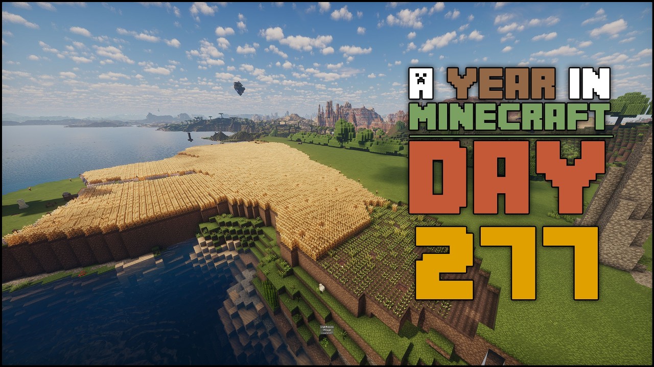 The Tree Line | Day 277 – A Year In Minecraft - YouTube