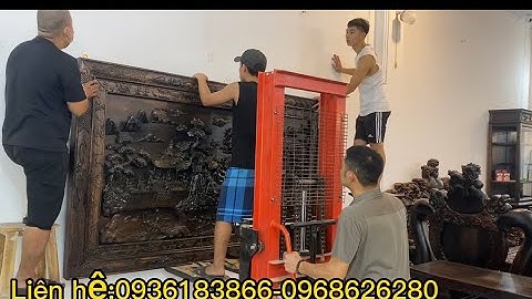 Bức tranh đồng quê gỗ mun lào tại cơ sở chiến trường gỗ mun 0936183866-0968626280