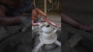 handmade clay pot making #handmade #clay #craft #pottery #vairal #short #reels #yoitubeshorts