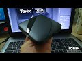 Tanix tx3 max first case sample  developing android tv boxes