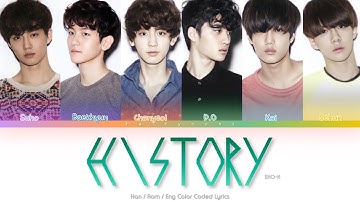 EXO-K (엑소케이) History Color Coded Lyrics (Han/Rom/Eng)
