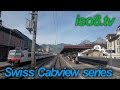 CabView : SBB Re4/4, Switzerland Vol.3 Downhill with precious scenery [FHD60p]