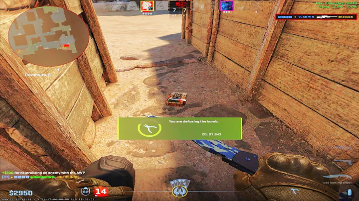 BEST Ninja Defuse  🥷🏿 1 vs 4 Clutch #cs2  🥷🏿