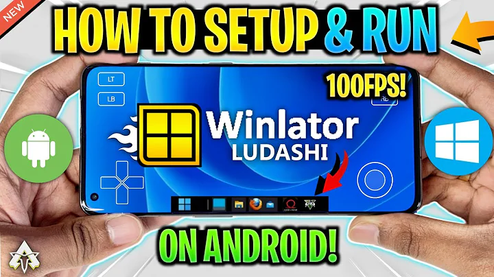 NEW 🔥 WINLATOR BIONIC LUDASHI - BEST WINDOWS EMULATOR: SETUP/60FPS SETTINGS/GAMEPLAY ANDROID!
