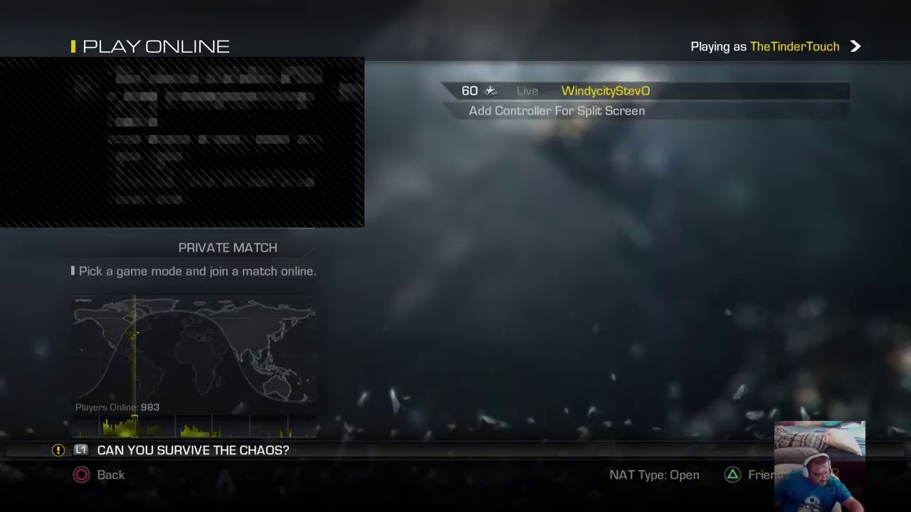 PS4 COD Ghosts Sunday night +18 Stream road to 400!