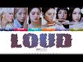 NMIXX LOUD Lyrics 엔믹스 LOUD 가사 Color Coded Han Rom Eng ShadowByYoongi 