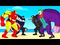 Evolution of captain america ironman vs evolution of venom joker who is the king of superheroes