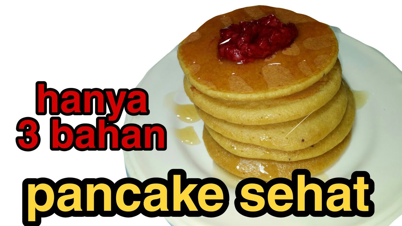  Cara membuat pancake  hanya 3 bahan pancake  