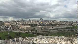 View of Jerusalem skyline