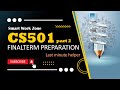 cs501 finalterm preparation 2024 part 2| cs501 finalterm preparation by SmartWorkZone