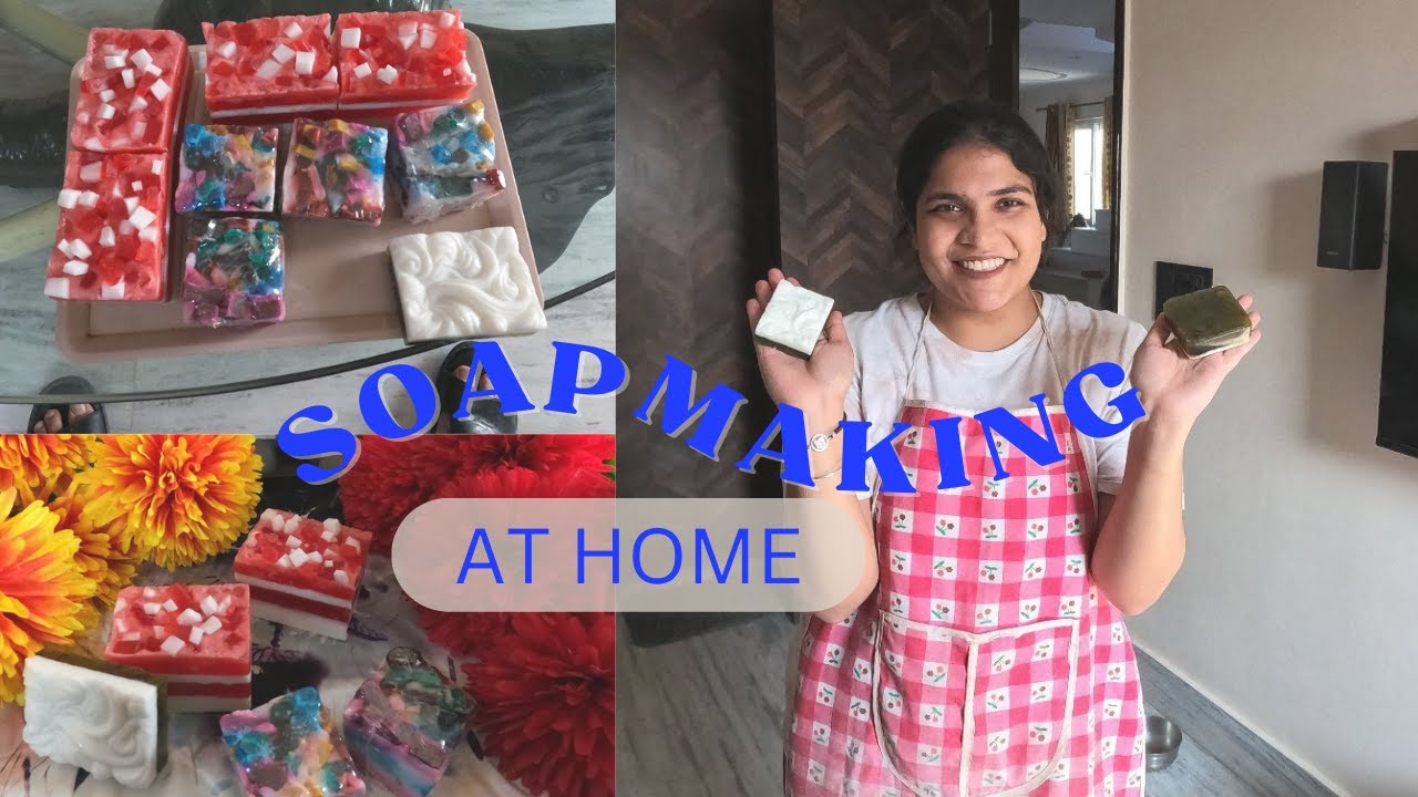How to make a soap Ft. TheBodySecrets 😍 Soap making at home for